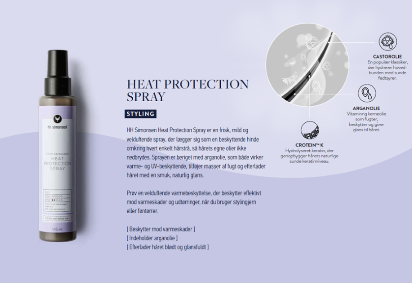 Heat Protection Spray, 145 ml